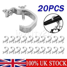20x Aluminum Stage Light Hook Clamp Bracket Hangings For DJ Disco Bar Light New-