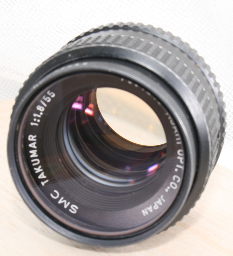 【完動美品】SMC TAKUMAR 55mm f1.8 M42マウント SMC TAKUMAR 55mm f1.8 M42 screwmount [Exc+++] From Japan s/n