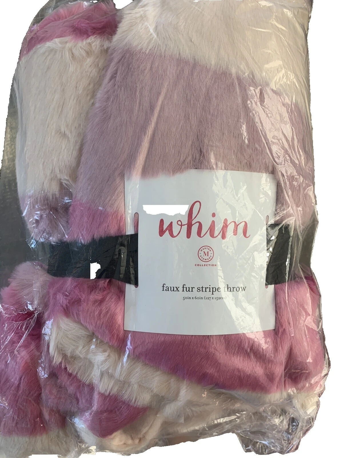 Rayas Acrílico Martha Stewart cobijas y Mantas