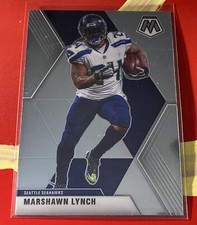Marshawn Lynch 2020 Mosaic Base Football #185 Seattle Seahawks