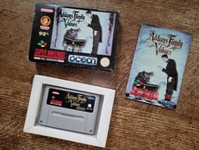 Thumbnail of ebay&reg; auction 406141766708 | SNES SUPER NINTENDO - ADDAMS FAMILY VALUES #ACT UKV PAL CIB