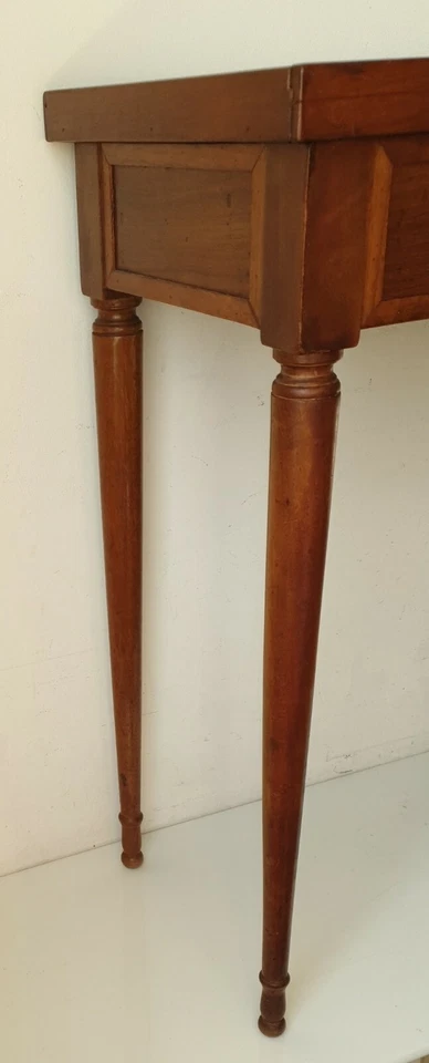 gueridon table bouillotte chevet jeu service restauration empire napoleon - Photo 4/4