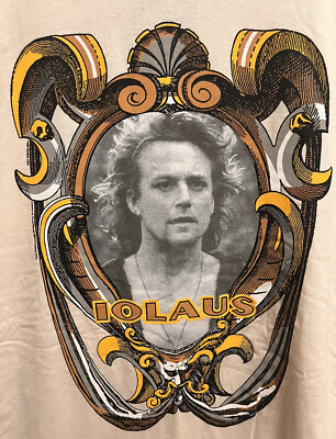Vintage 90s Hercules TV Show Iolaus Movie Promo T-Shirt Greek