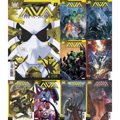 Alien vs Avengers (2024) #1 2 3 Marvel Comics COVER SELECT