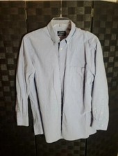 Ralph lauren Chaps Classic Fit mens button down long sleeve shirt 16-16.5 32 33