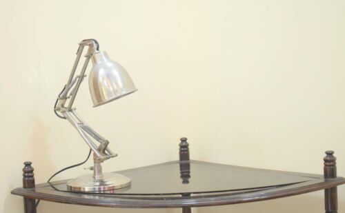 Brass Table Lamp Home/Office Study Room Decor Tabletop Lamp Modern Desk Lamp - Picture 1 of 6