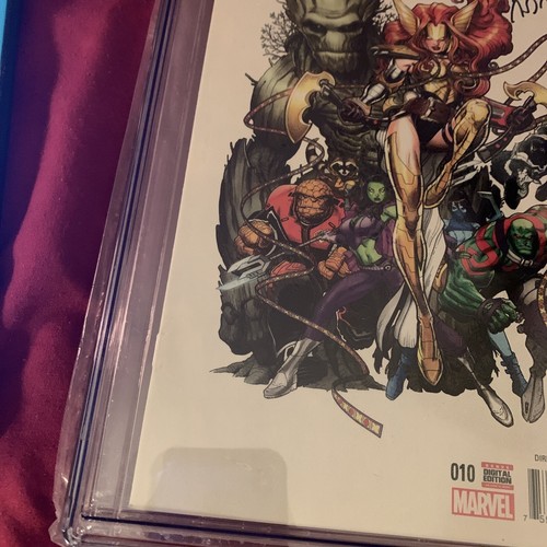 CGC 9,8 Guardianes de la Galaxia 10 Firmado por Arthur Art Adams ¡Variante Angela!!¡! - Imagen 7 de 12