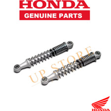 Honda Z50J Monkey 265mm Chrome Shock Absorber 52400-120-003 x2 Genuine