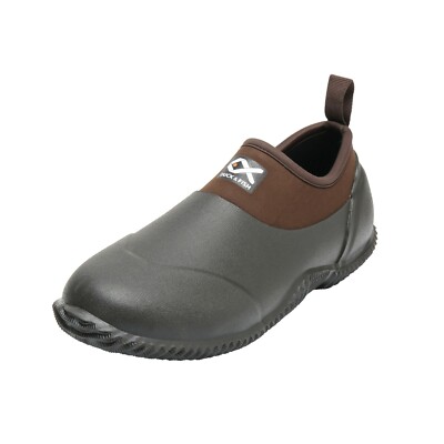 Duck & Fish Neoprene Moc Slip-On Shoes - Waterproof Garden Hunting Shoes, Easy Pull-On, Rubber Sole