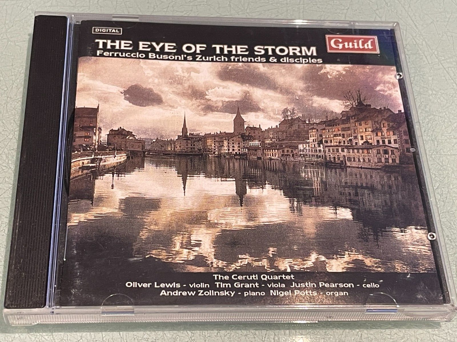 Ferruccio Busoni/Franz Liszt - The Eye of the storm - CD Album  2000 Guild Music