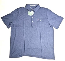 Criquet Men's Performance Players Polo Shirt - Midnight