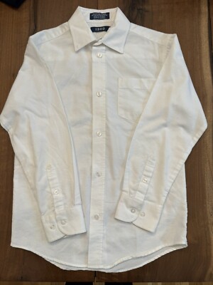 Izod Long Sleeve Dress Shirt Youth Shirt 10 Reg, 1 White And 1 Pink | eBay Izod Long Sleeve Dress Shirt Youth Shirt 10 Reg, 1 White And 1 Pink | eBay