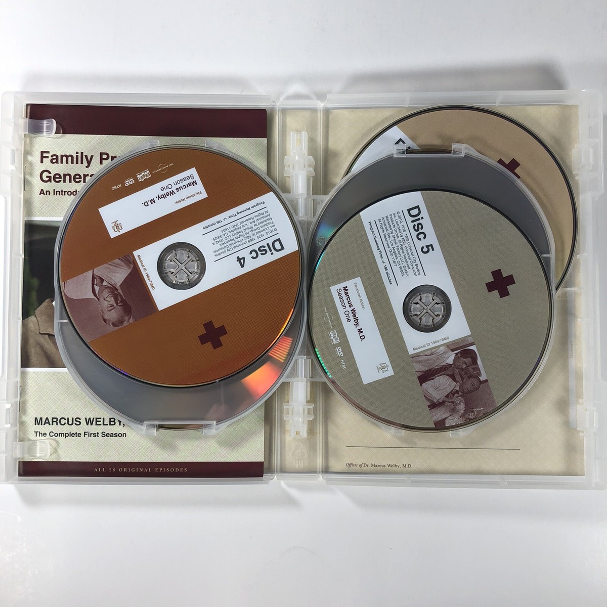 Marcus Welby MD Season 1 DVD 7-Disc 70s TV Series Robert