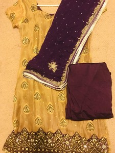 party wear churidar dress