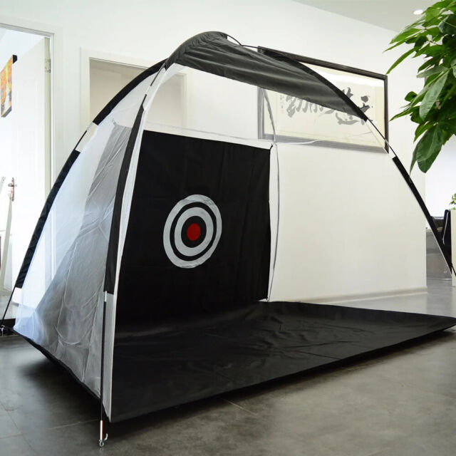 Foldable Golf Practice Net Indoor Outdoor Tent Garden Grassland Golf Hitting New