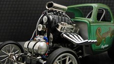 Hot Rod Dragster Race w/55Chevy57 Corvette En...