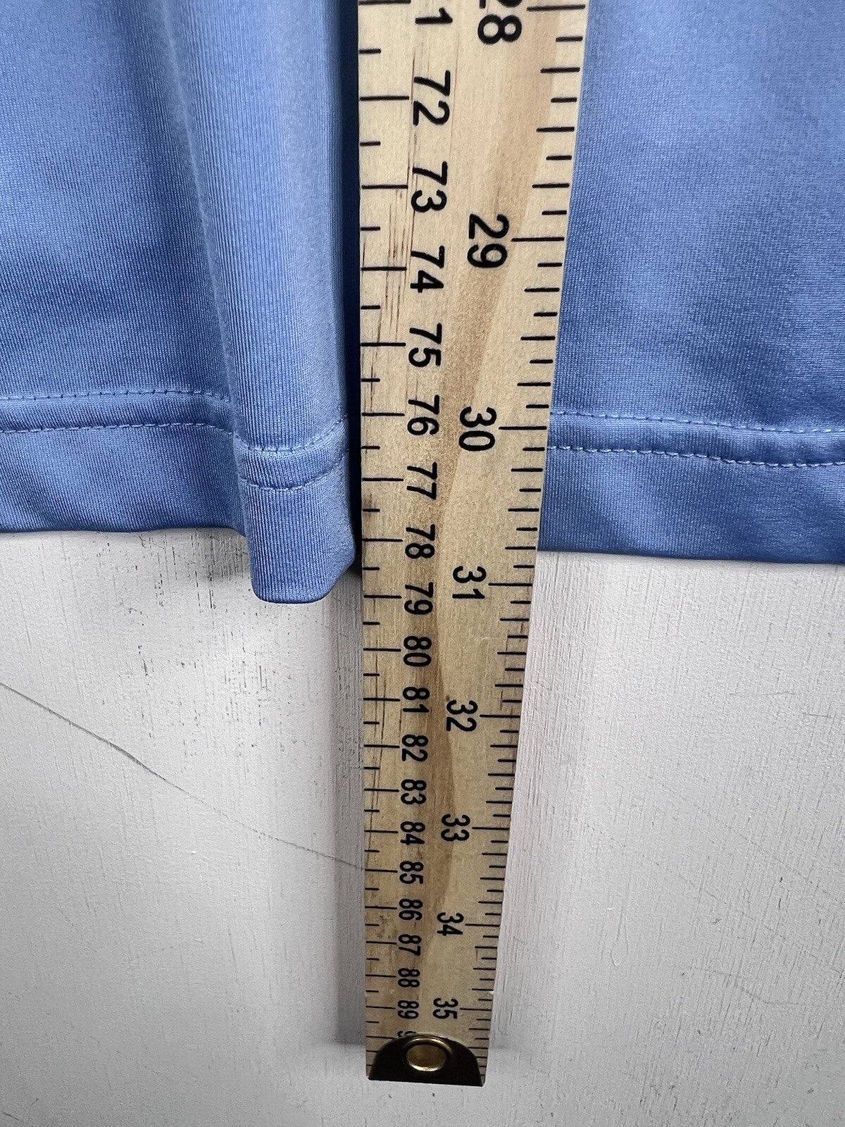 Peter Millar Men's Summer Comfort Blue Polo SZ XL Short Sleeve "No Logo"