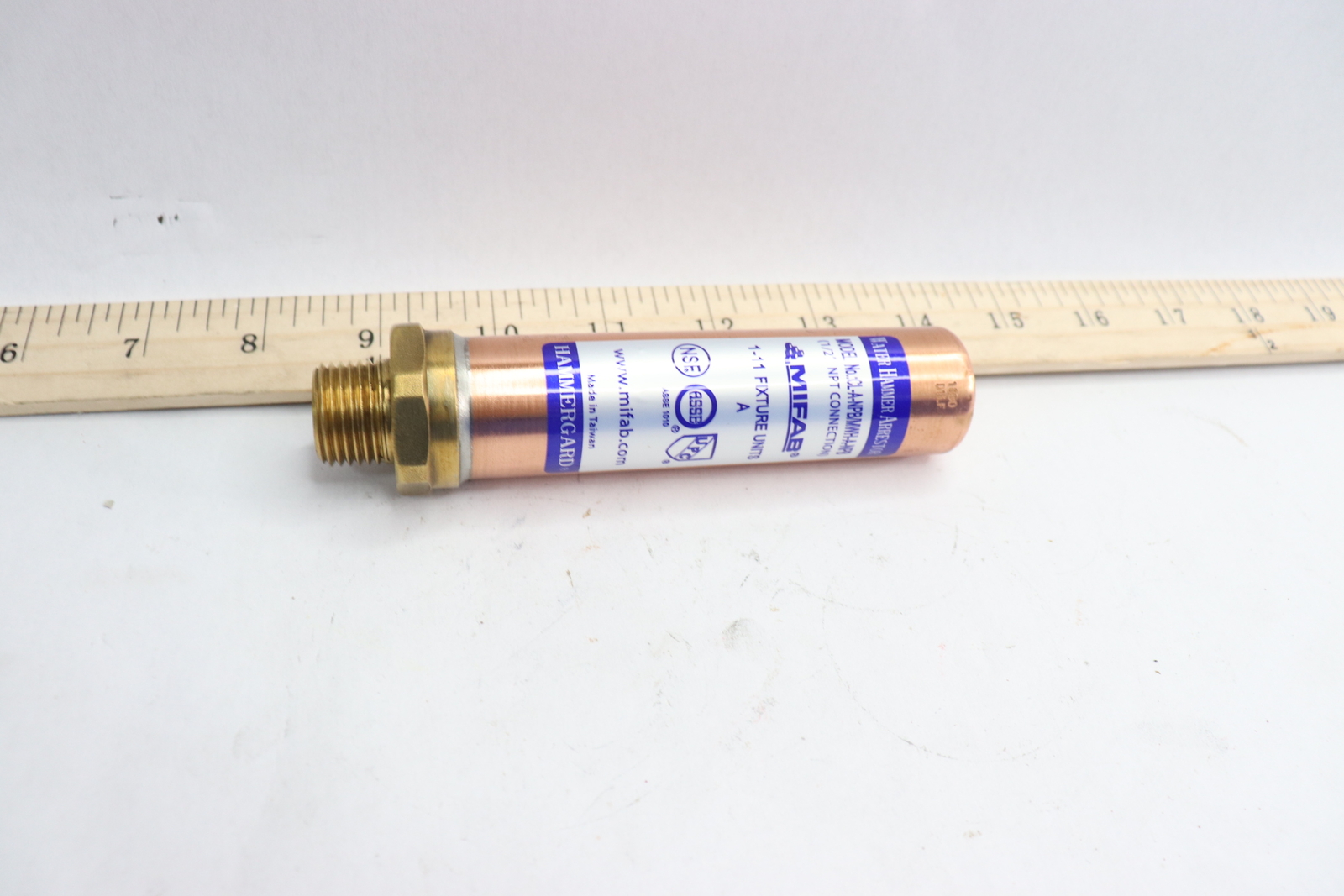 BULK DISCOUNT | Mifab Piston Water Hammer Arrestor Copper 1/2" CL-A-NPB