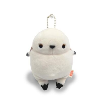 Mochiこまち 4分サイズ 人形 DZミルクホワイト NEW Shinada Global Mochi Mochi Bird Animal Plush Keychain White