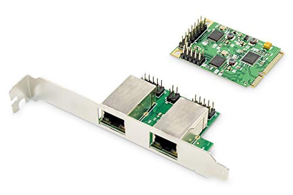 (TG. Mini PCIe) Scheda di rete Gigabit Ethernet Mini PCI Express - NUOVO