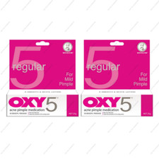 2 x OXY 5 Acne Treatment 25g - 5 Benzoyl Peroxide for Mild Acne Pimple Care