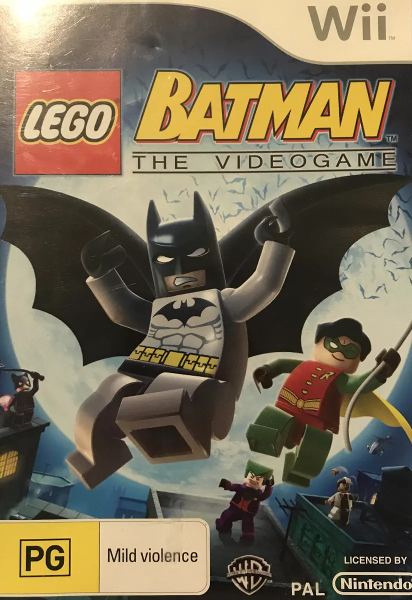 Batman best sale lego wii