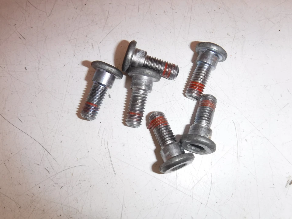 Honda Shadow Sabre 1100 2006 OEM FRENO TRASERO ROTOR PERNOS DISCO HARDWARE TORNILLO Foto 3 de 4