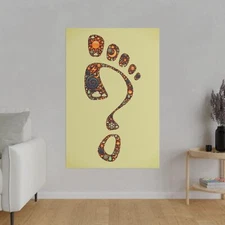 Question? - Matte Canvas, Stretched, 0.75"