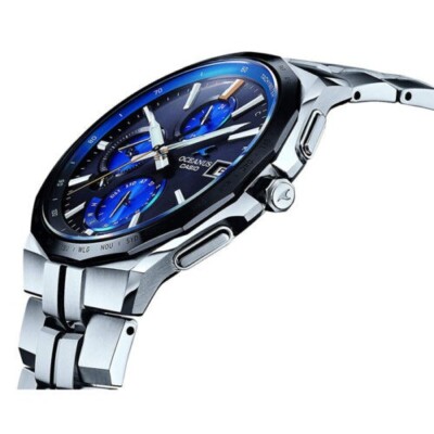【Ayumi】CASIO OCEANUS OCW-S5000E-1AJF Casio Oceanus OCW-S5000E-1AJF Manta Slim Case Elegant Chrono Men`s