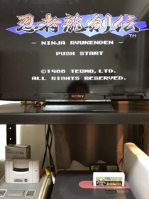 Ninja Ryukenden Nintendo Famicom Tecmo 1988 TCF-NY Japanese Version Action