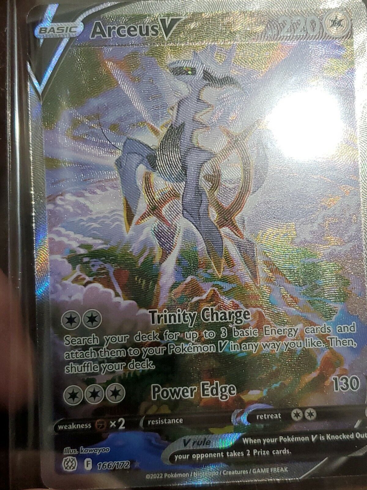 Rare Pokemon cards - Arceus V Alt Art for Sale in Lynnwood, WA - OfferUp