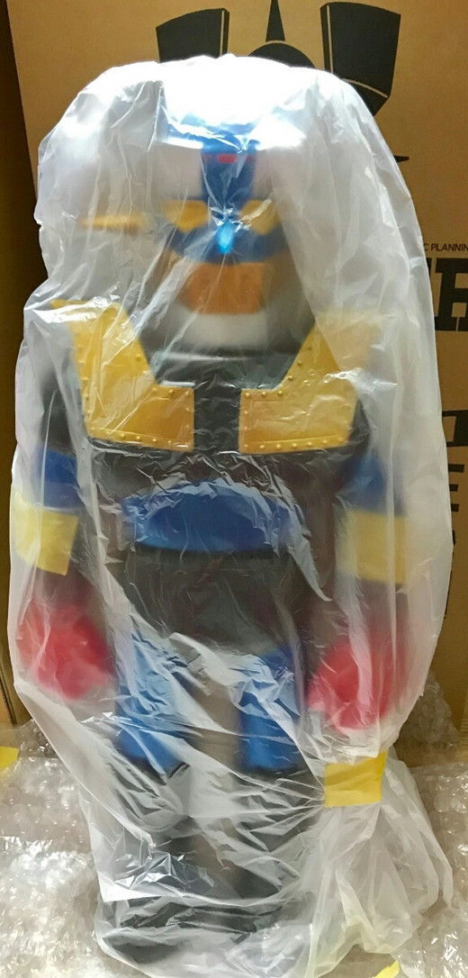 コミック・アニメ SECRETBASE Big Scale GREAT MAZINGER gold SECRETBASE 36 TOKYO JAPAN BIG SCALE MAZINGER Z Gold LIMITED