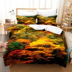 Colorful Forest in Autumn Duvet Quilt Cover Bedding Set Queen Pillowcase