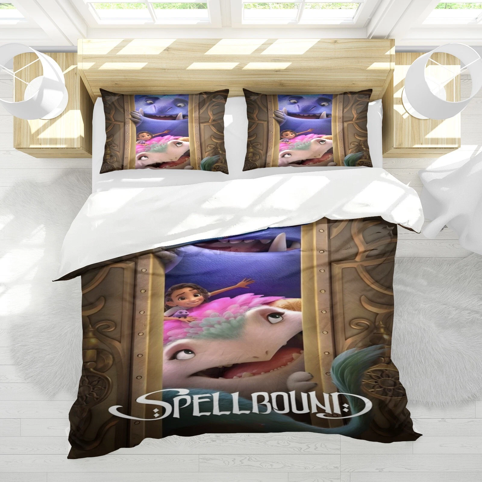 Spellbound 3-Piece Bedding Set Duvet Cover All Season Lightweight & Soft