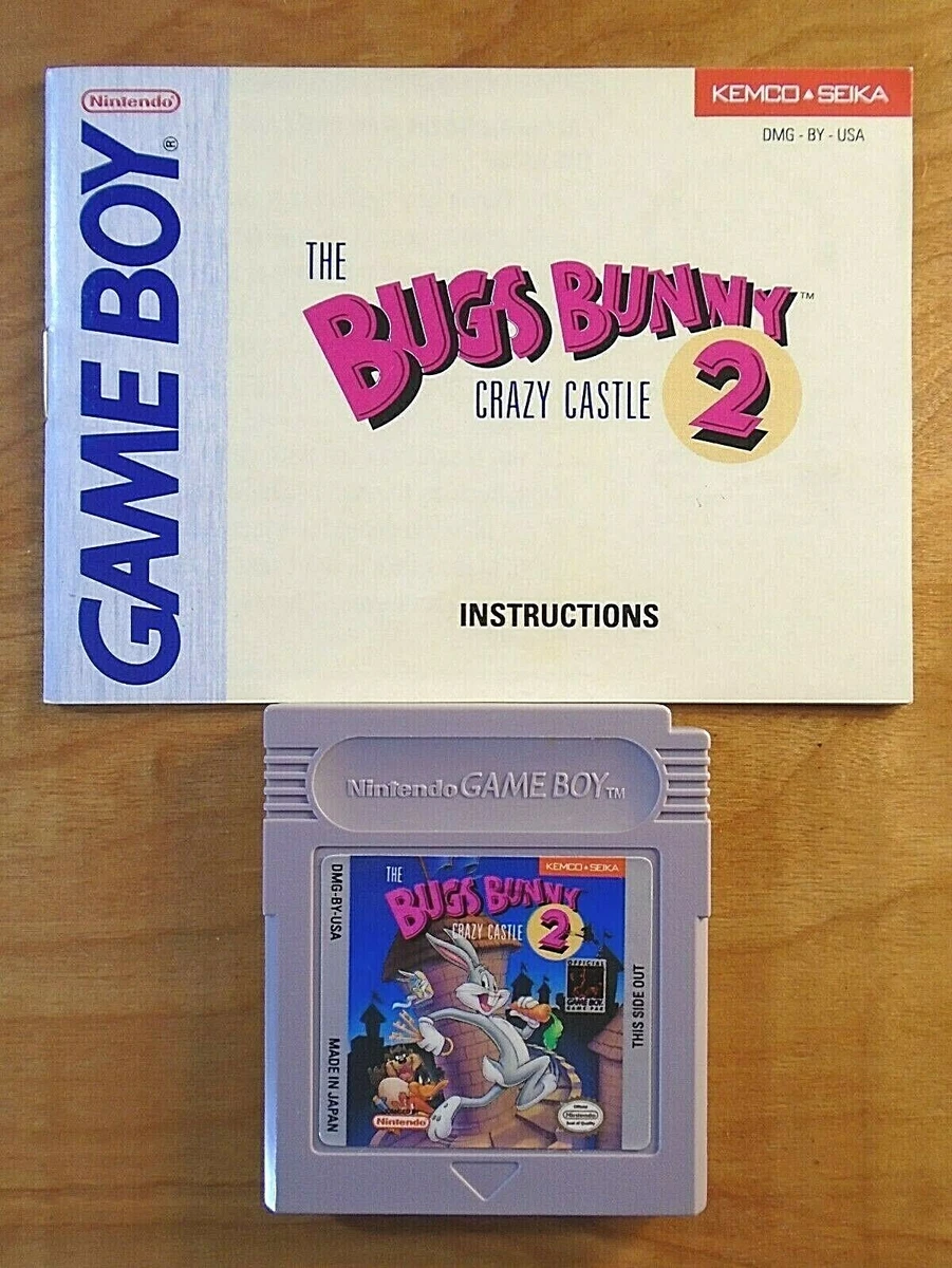 BUGS BUNNY CRAZY CASTLE 2 - NINTENDO GAMEBOY - GAME ONLY