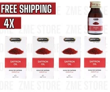 4X Hemani Saffron Oil 100% Natural 30 ml  زيت الزعفران هيماني