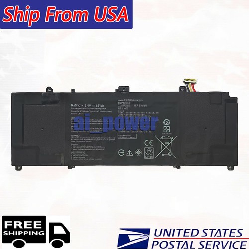 Batterie ASUS ExpertBook B9 B9400 B9450 - 66Wh 15.4V C41N1903 - Jusqu'à 500 Cycles - Livraison Rapide