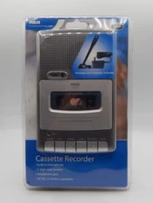 RCA Audiovox RP3503 Desktop Cassette Voice Recorder Stand Up Mic Adapter