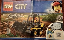 Lego® City ~ 60219 ~ Frontlader ~ Bagger / Baustelle ~ Gebr. inkl. BA & OVP