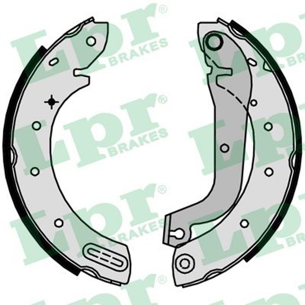 Bremsbackensatz LPR 07640 FüR 23 Ford UDS LDV Maverick Vanette HC UNS Nissan CUB-image