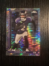 2025 Topps Chrome Football Pulsar Refractor Nate Wiggins 28 Ravens