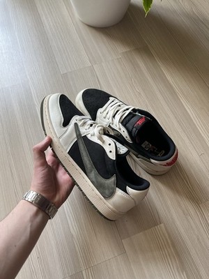Nike Air Jordan 1 Retro Low OG SP Travis Scott Olive WMNS 11.5