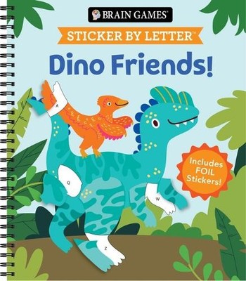 Publications International Ltd New S Brain Games - Sticker by Let (Spiral Bound)