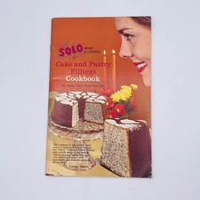 Libro de cocina vintage solo rellenos de pasteles y pasteles libro de cocina folleto de recetas de postres