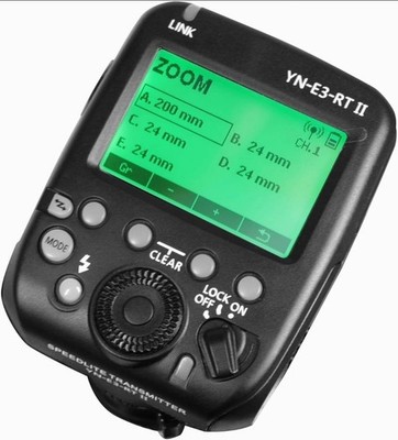 YONGNUO YN-E3-RT II TTL Radio Flash Trigger Speedlite Transmitter For Canon SLR
