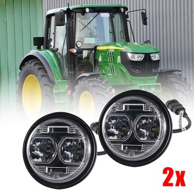 2x LED Fronthaube Licht Für John Deere Traktor 6125M, 6130M, 6135M, 6140M, 6155M
