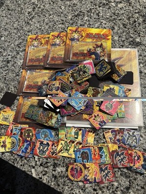 MASSIVE Yugioh Yu-Gi-Oh! TCG Panini Staks Magnets Lot 300+, Binder, 5x Packs