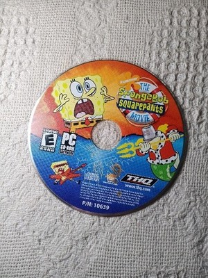 Nickelodeon SpongeBob SquarePants Movie PC CD ROM DISC ONLY NO Case UNTESTED  