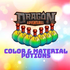 Dragon Adventures Choose Color and Material Potions | Fast Delivery