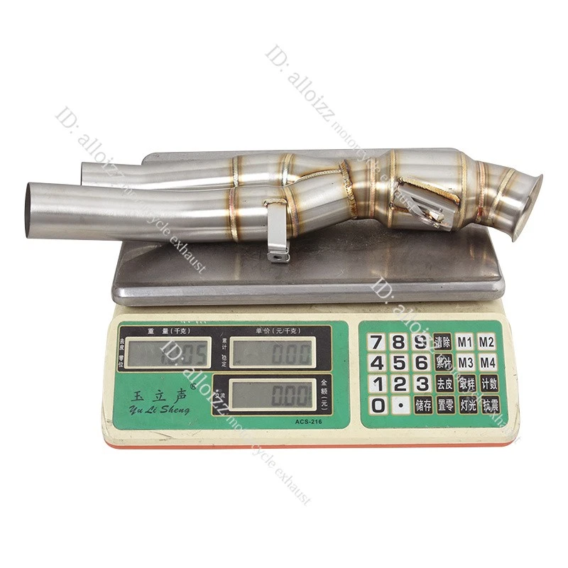 Tubo medio de escape deslizable para Triumph Speed Triple 1200RS 1200RR 2025 2024 2023 Foto 4 de 4